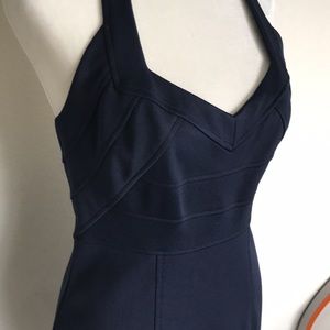 Y2K David Meister Halter Midi Dress